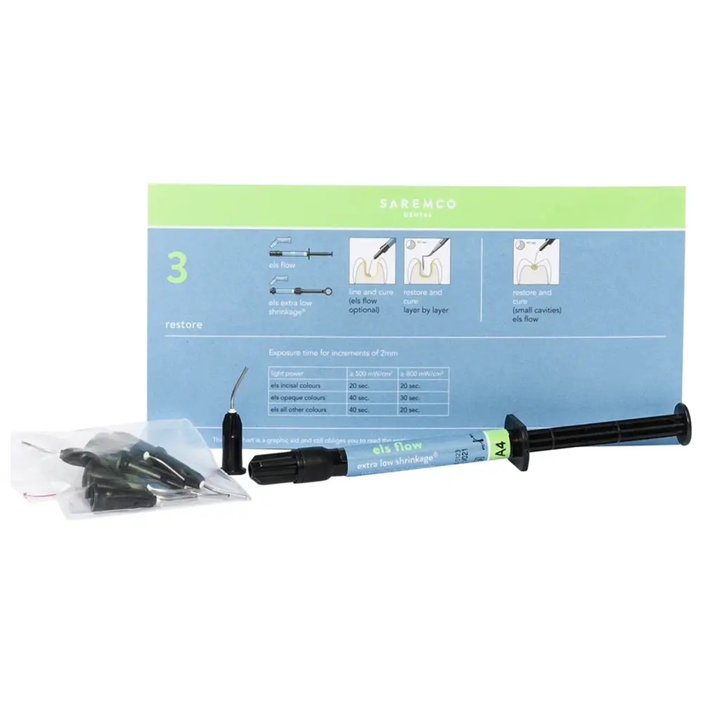 Saremco els extra low shrinkage® FLOW - Spritze 2 g A4