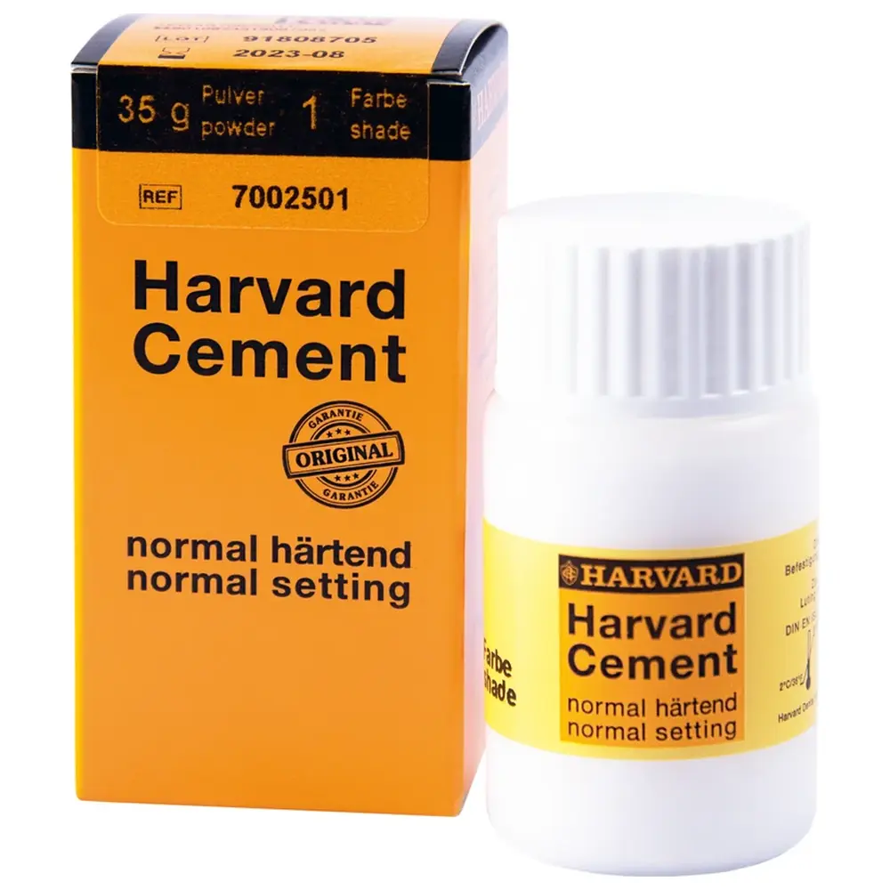 Harvard Dental International Harvard Cement normal härtend Pulver - Packung 35 g Pulver 1 - weißlich
