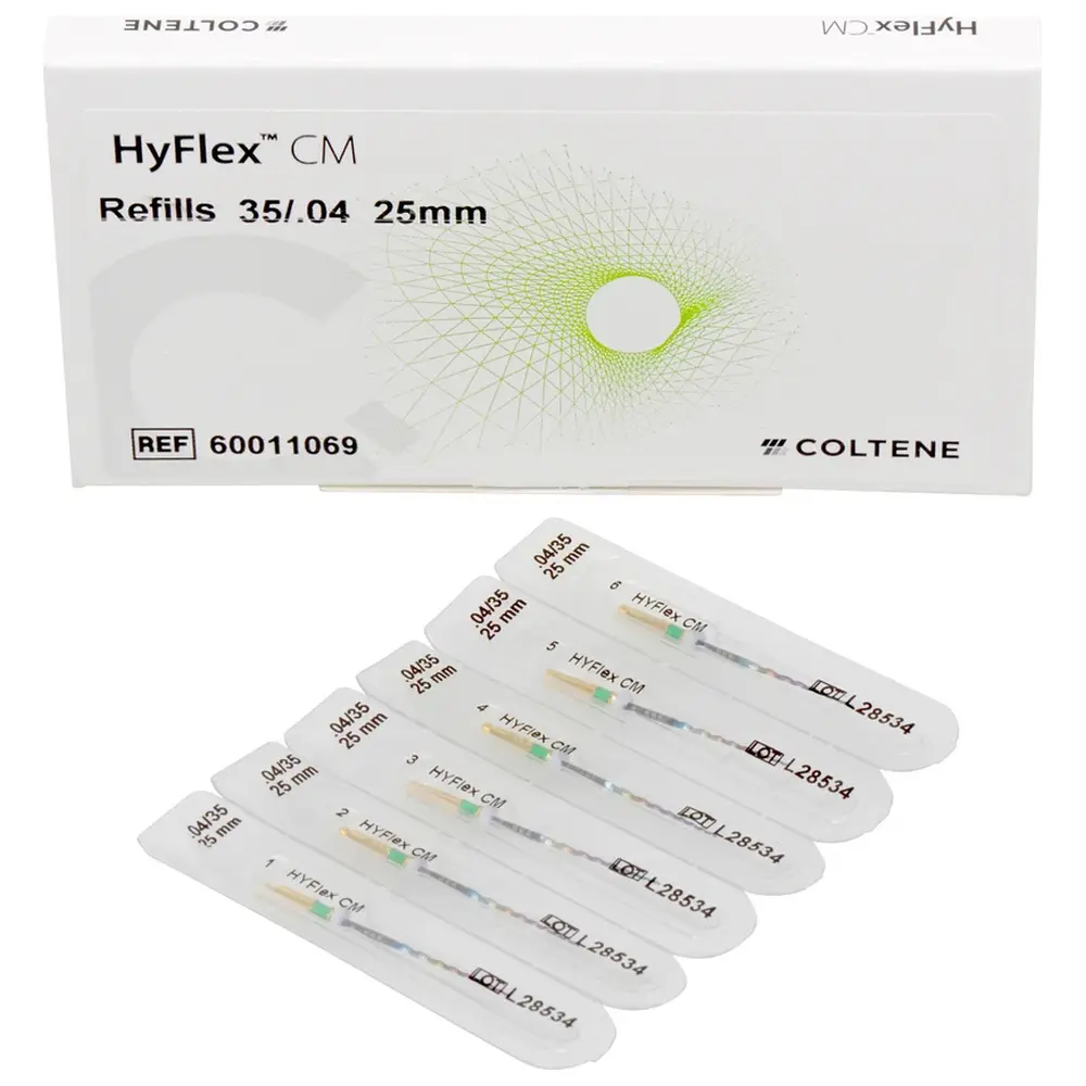 COLTENE HyFlex® CM - Packung 6 Stück 25 mm, Taper.04 ISO 035