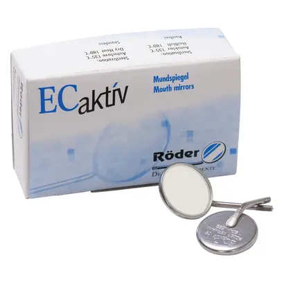 Röder Dentalinstrumente GmbH & Co. KG Mundspiegel EC Aktiv Plan 4 Pa 12