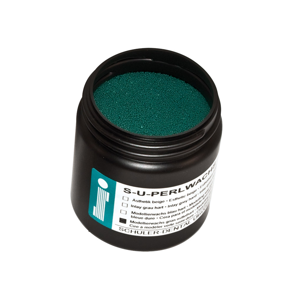 Perlwachs grün mittelhart 125g