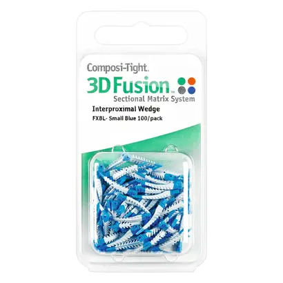 Garrison Dental Solutions Composi-Tight 3DF.Wedge blau Pa 100 Garrison Dental Solutions Composi-Tight 3DF.Wedge blau Pa 100