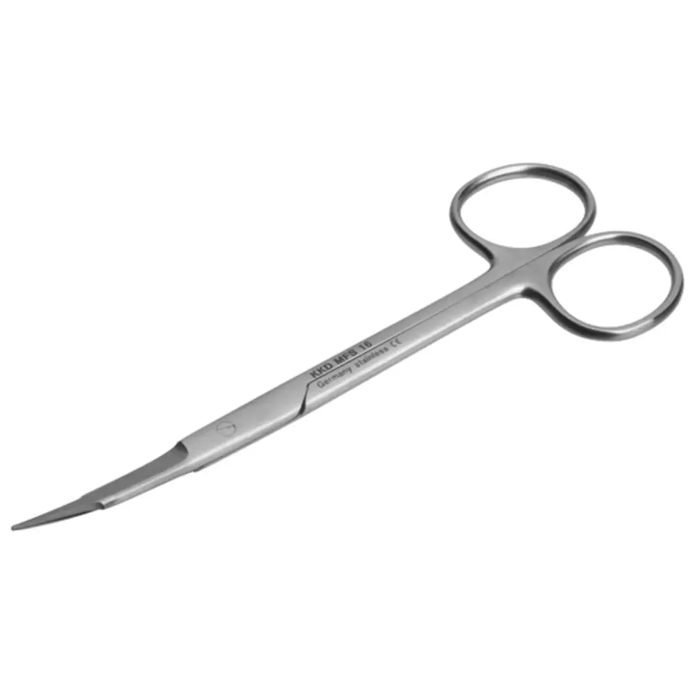 Kentzler-Kaschner KKD® Standard Schere nach Goldman Fox - Stück S-16c gebogen