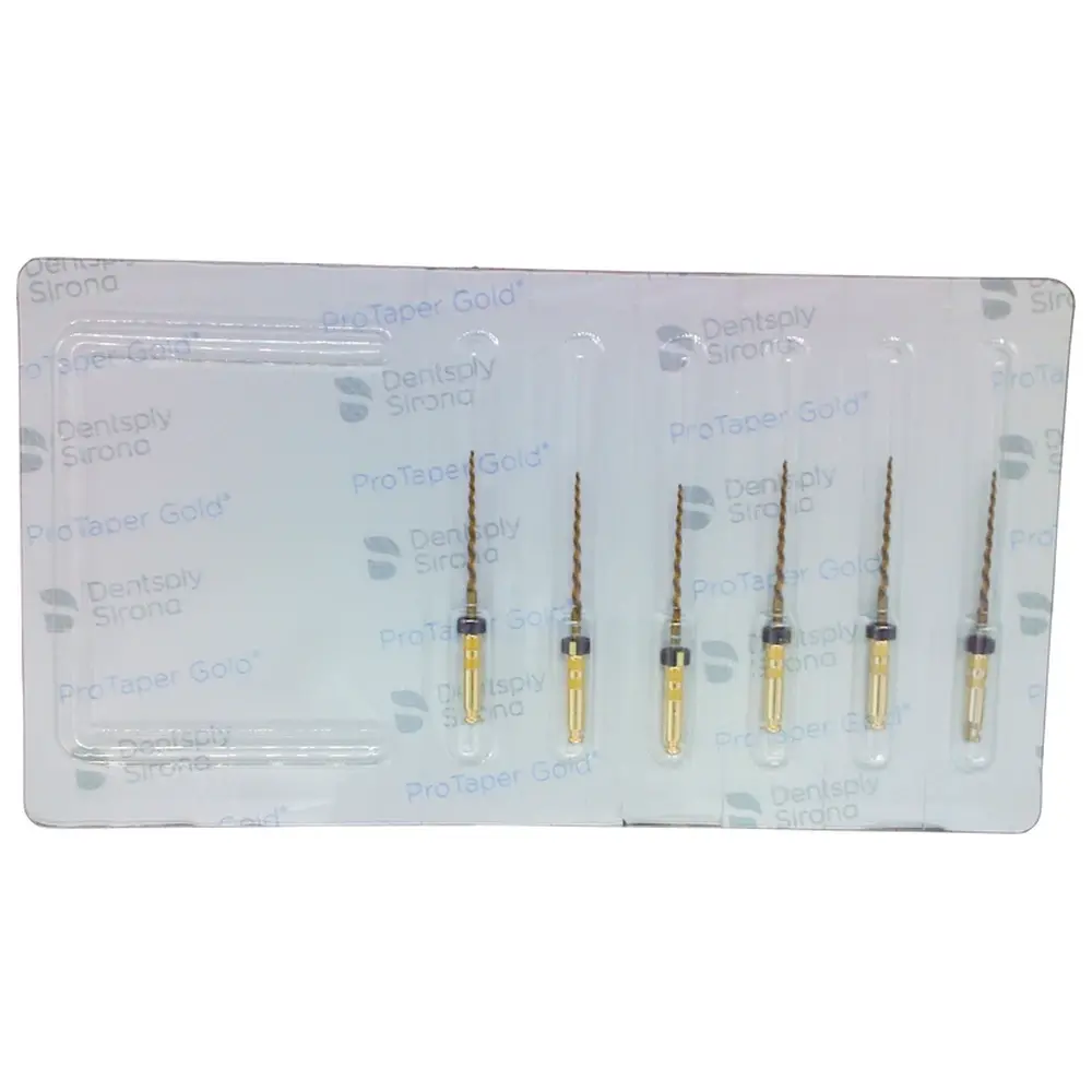 Dentsply Sirona ProTaper Gold® - Packung 6 Stück 21 mm, Gr. F5
