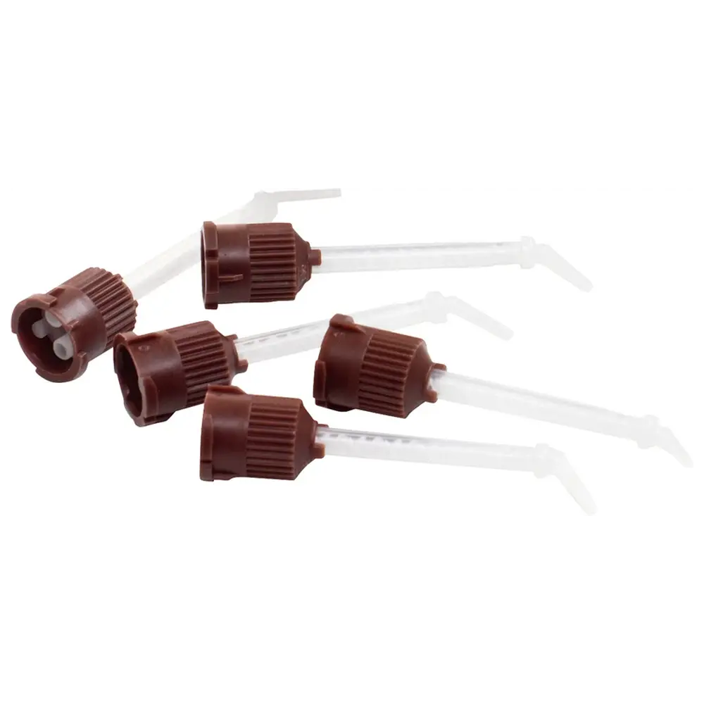 COLTENE TempoSIL® 2 Mischkanülen - Packung 40 Stück braun, lang, fein