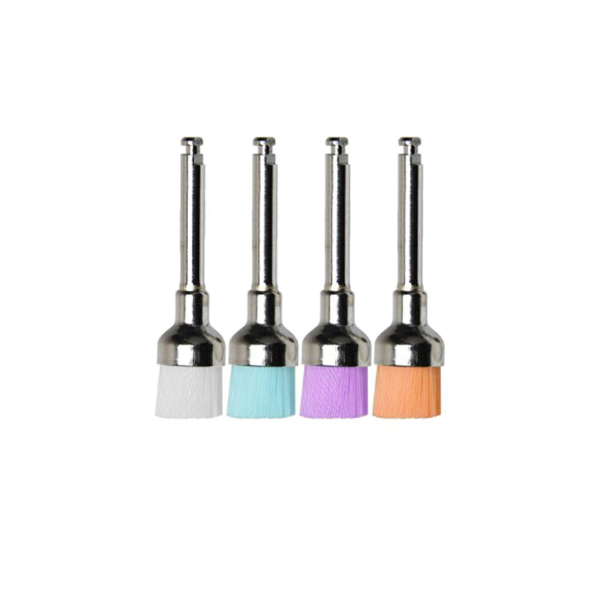 Polierbürsten CA-Schaft regular | bunt - 100 Stk. Polierbürsten CA-Schaft regular | bunt - 100 Stk.