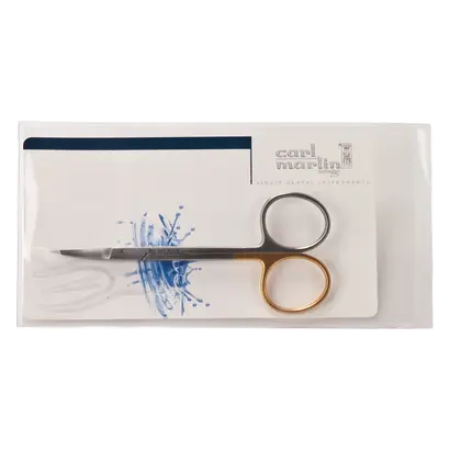 Carl Martin GmbH Super-Cut Zahnfleischschere 12cm gebogen große Ringe St