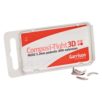 Garrison Dental Solutions Composi-Tight 3D Teilmatrizenbänder Milchzahn Pa 50