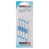 Tandex FLEXI® Max Interdentalbürste - Packung 4 Stück blau, PHD 1 (Ø 0,6 mm), ISO 2