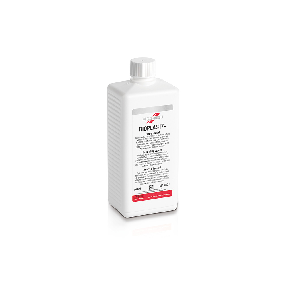 SCHEU-DENTAL BIOPLAST®-Isoliermittel - Flasche 500 ml