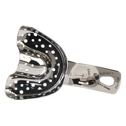 A.Schweickhardt GmbH & Co. KG Abdrucklöffel OK gelocht Sup BO 1 bezahnt St A.Schweickhardt GmbH & Co. KG Abdrucklöffel OK gelocht Sup BO 1 bezahnt St