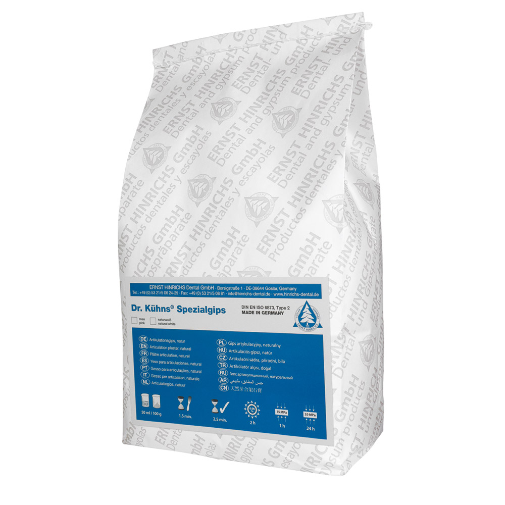Dr. Kühns Spezialgips rosa 25 Kg Sack