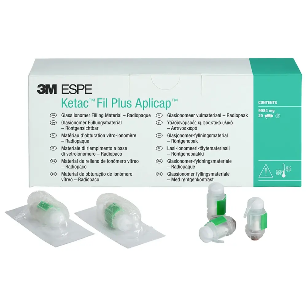 Solventum Dental Solutions Ketac™ Fil Plus - Packung 20 Kapseln A2