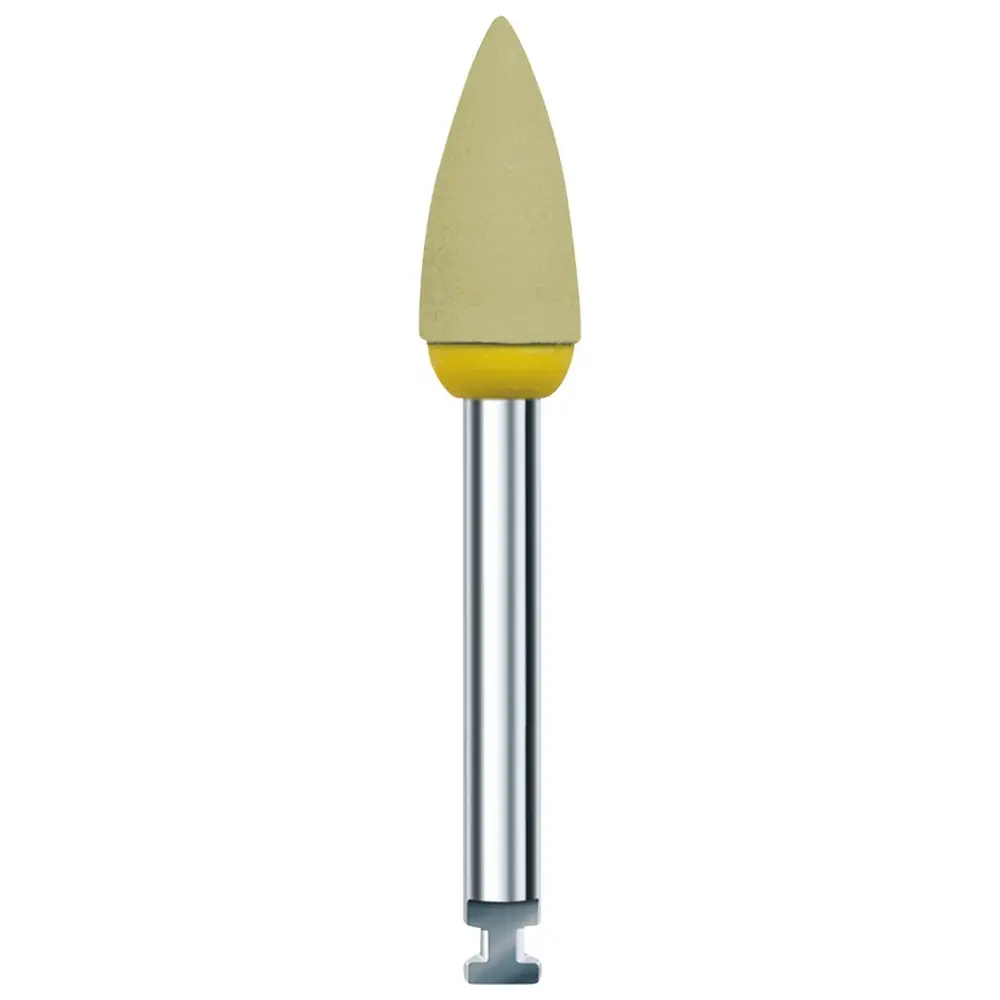 Edenta StarTec - Packung 6 Stück gelb superfein, RA, Figur 243 Spitze, 10 mm, ISO 040