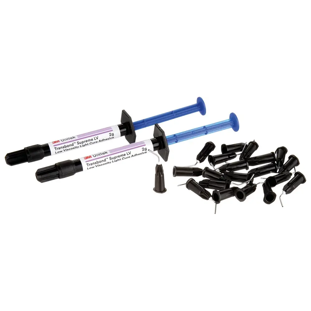 Solventum Dental Solutions 3M™ Transbond™ Supreme LV - Kit 2 x 2 g Spritze, 20 Tips