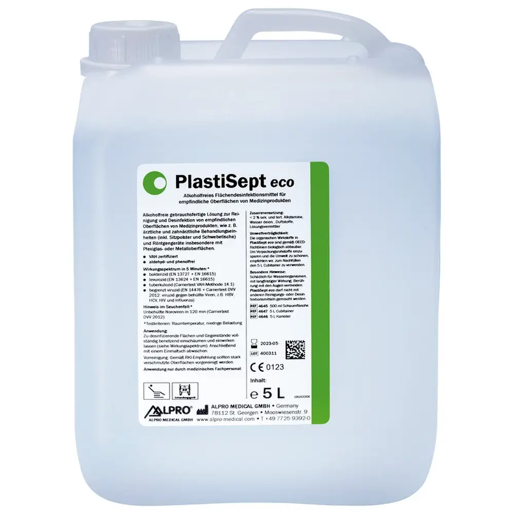 ALPRO MEDICAL PlastiSept eco - Kanister 5 Liter