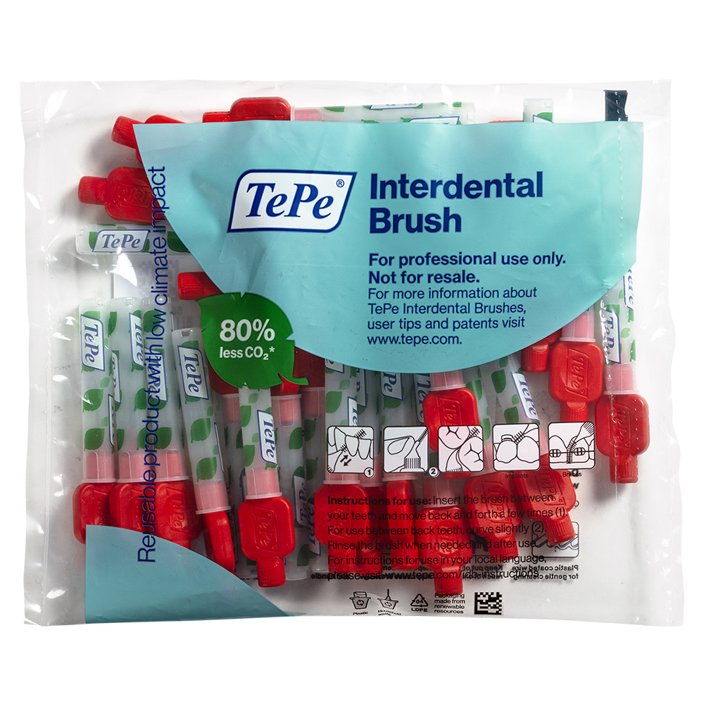 GX203677_InterdBuersten_05_mm_rot__25St Interd.Bürsten 0,5 mm rot 25St