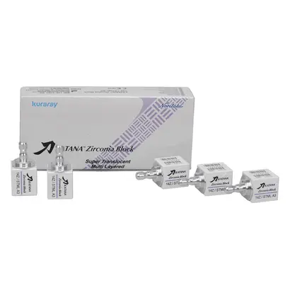 Kuraray Noritake Dental Inc. KATANA Zirconia Block STML 14Z A3 Pa 5 Kuraray Noritake Dental Inc. KATANA Zirconia Block STML 14Z A3 Pa 5