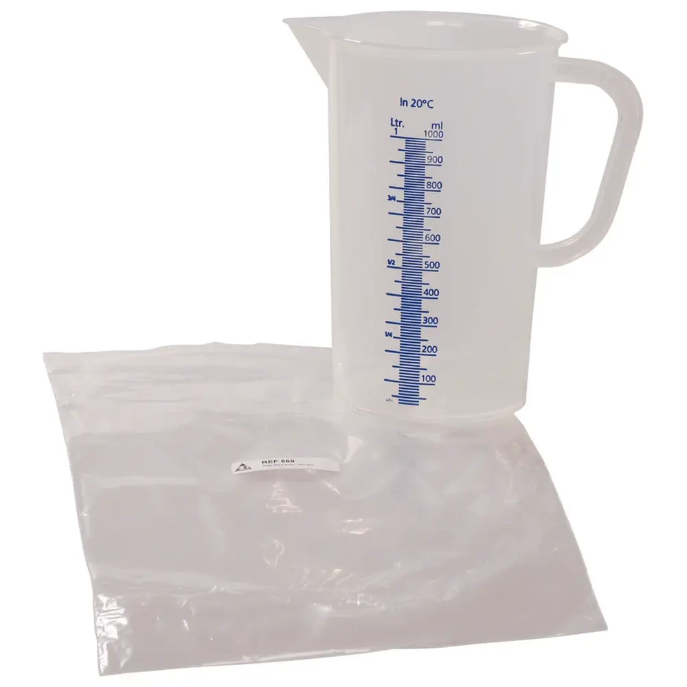Becht Messbecher - Stück mit Skala für 1 Liter