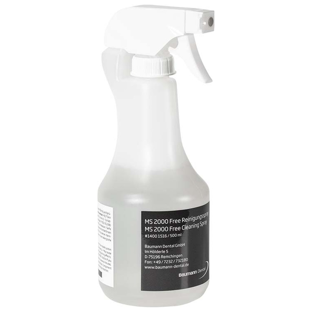Baumann Dental Modellsystem 2000 Free Reinigungsspray - Flasche 500 ml