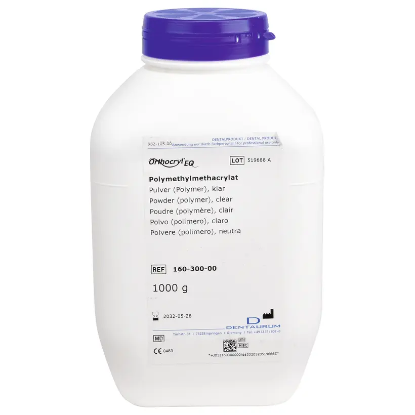 Dentaurum GmbH & Co. KG Orthocryl EQ klar Dose 1kg