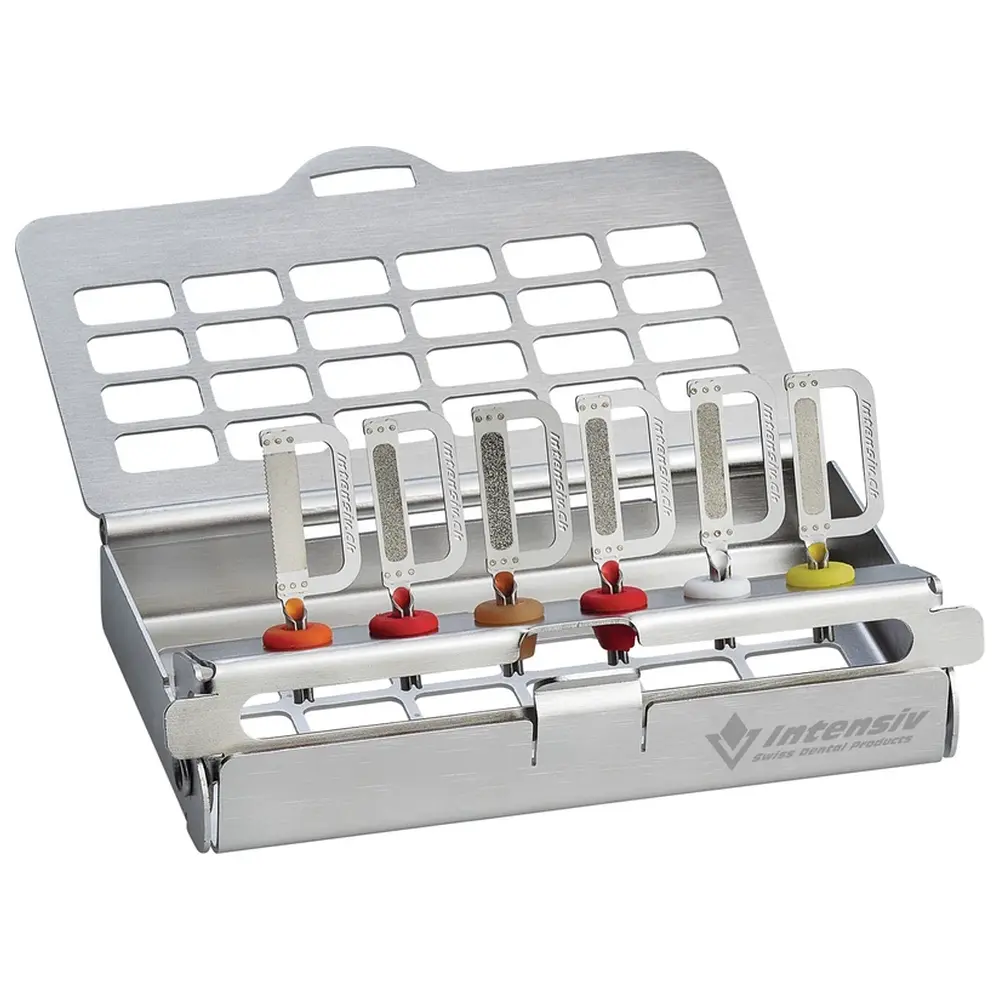 INTENSIV SA Intensiv Ortho-Strips Tray 400 - Set 1 Tray, 1 Opener Strip, 5 Central Strips