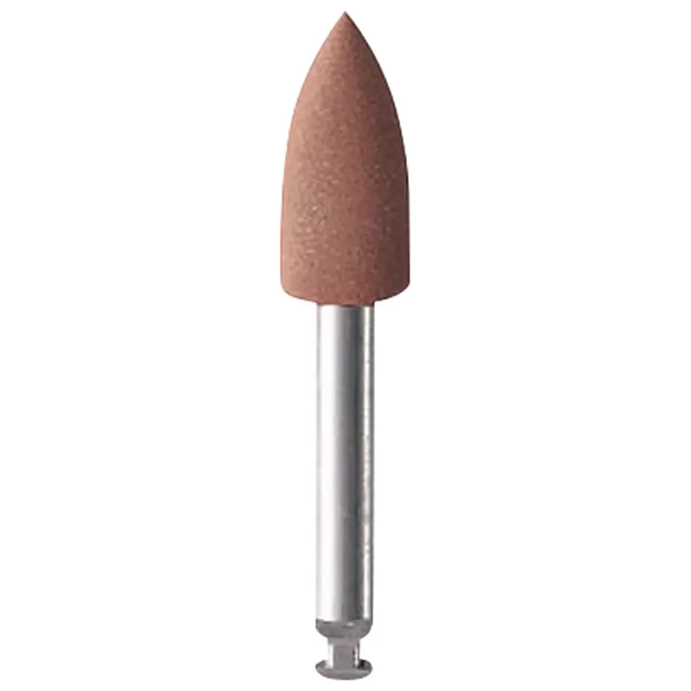 EVE Ernst Vetter EVEFLEX Polierer - Packung 10 Stück rot mittel, RA, Figur Flamme, 5 x 10 mm