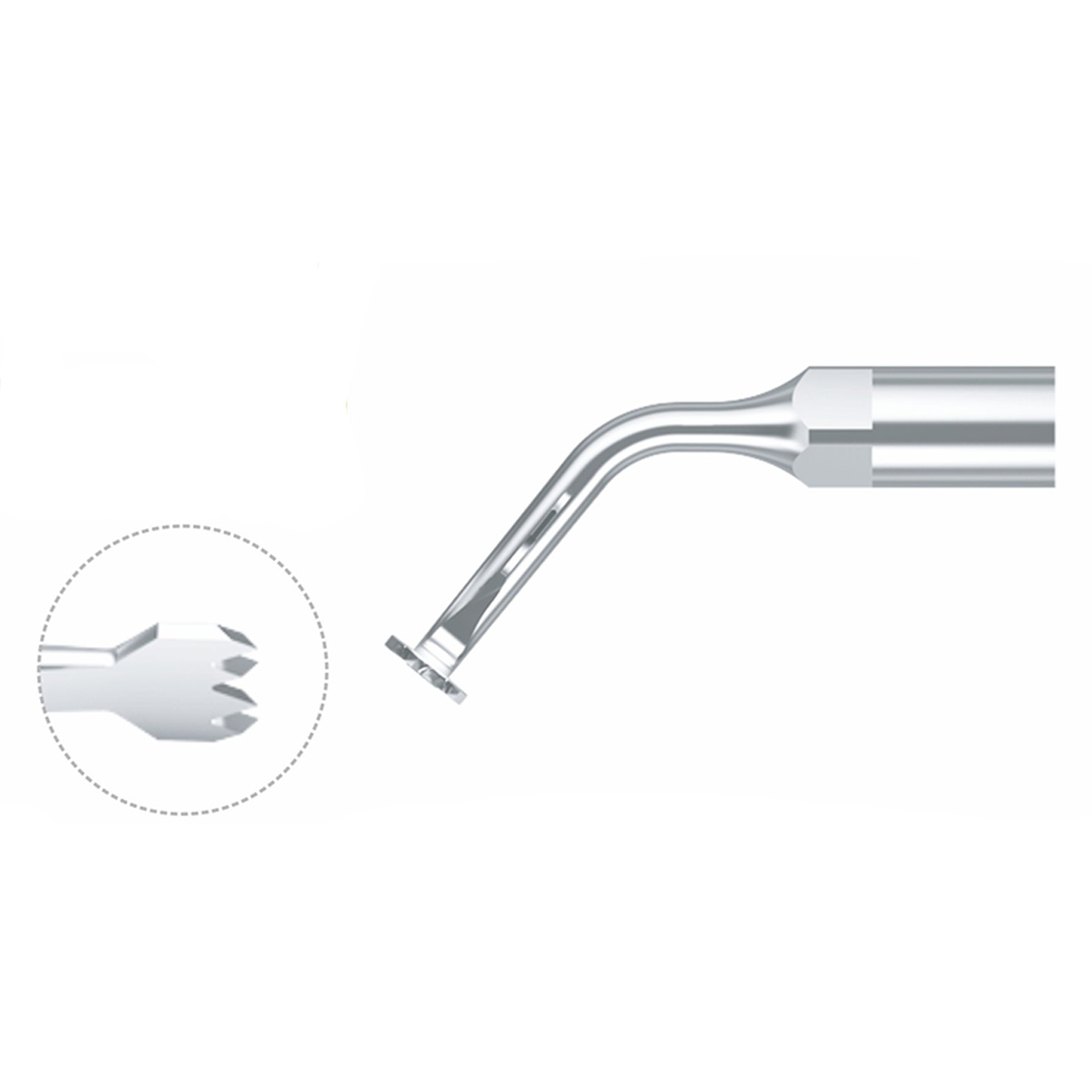 Xpedent Ultraschallspitze BS2R Chirurgie (passend für den Einsatz mit ACTEON/Satelec® Geräten)