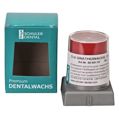 SCHULER-DENTAL S-U-GNATHOWACHS-O - Kegel 45 g rot