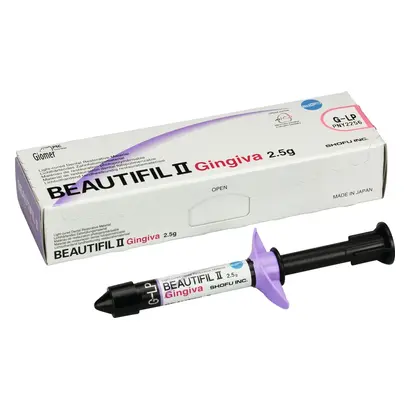 Shofu Inc. Beautifil II Gingiva Gum light pink Spritze 2,5g