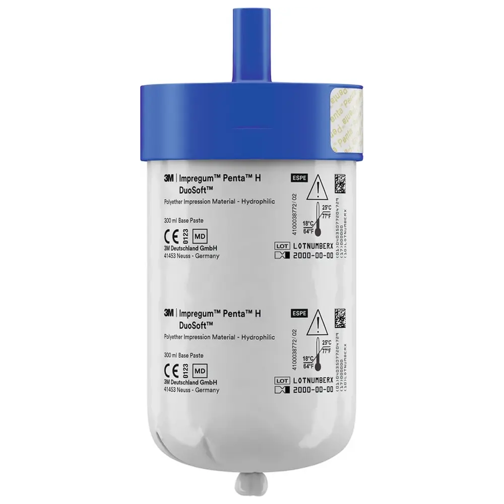 Solventum Dental Solutions Impregum™ Penta™ DuoSoft™ - Refill Packung 2 x 300 ml Basispaste, 2 x 60 ml Katalysator, Penta H DuoSoft