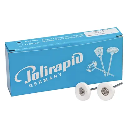 Polirapid Dr. Montemerlo GmbH & Co. KG Miniaturbürste m.HP 102N/21mm H Nesselscheibchen Pa 6