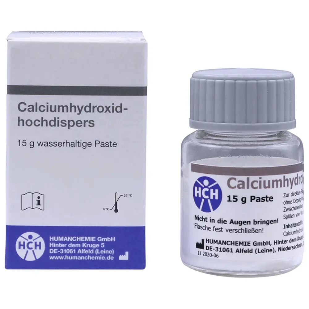 HUMANCHEMIE Calciumhydroxid-hochdispers - Packung 15 g Paste HUMANCHEMIE Calciumhydroxid-hochdispers - Packung 15 g Paste