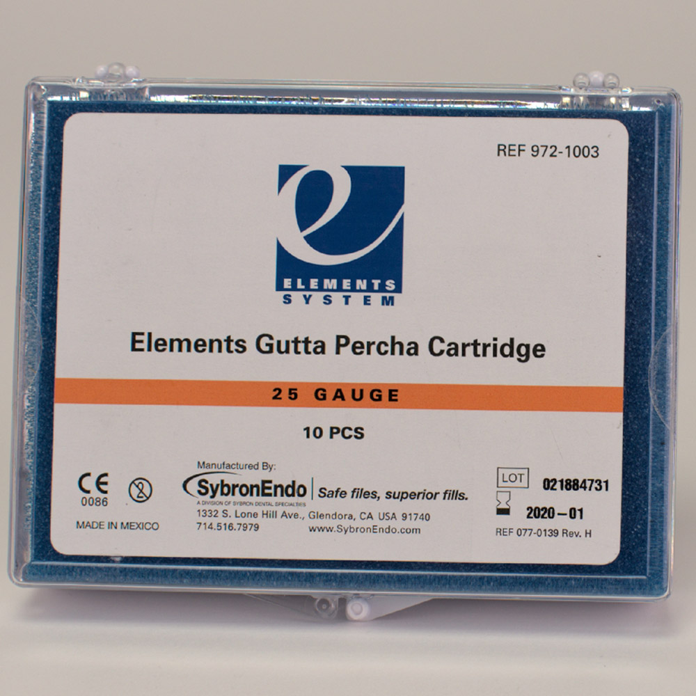 Guttapercha Cartridge 25GA Light B. 10St