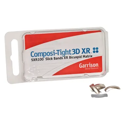 Garrison Dental Solutions Slick Bands Antihaft Matrizenbänder grau klein Prämolar Pa 100