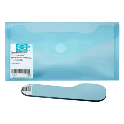 E.Hahnenkratt GmbH Fotospiegel FS Rhodium o.Griff doppelseitig 55/40x157mm St