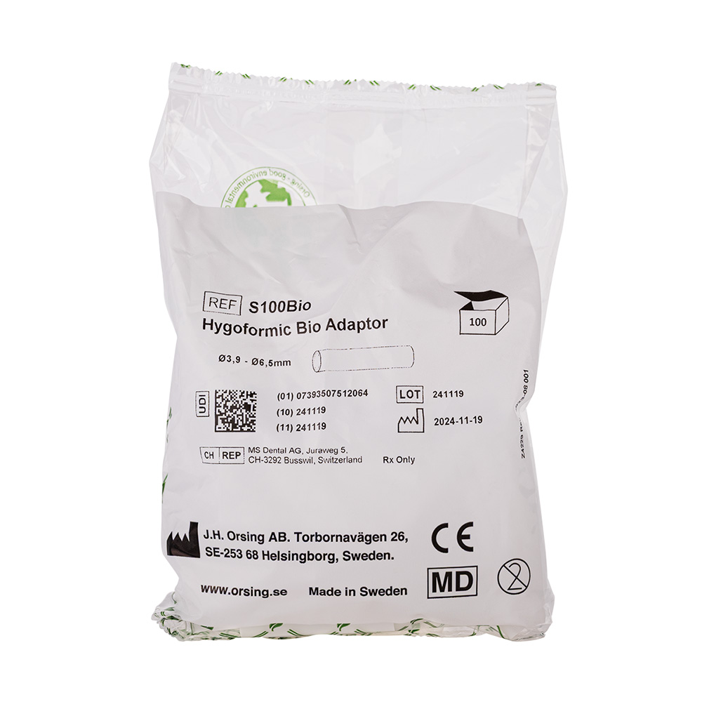 Hygoformic Bio Adapter 6,5mm 100St