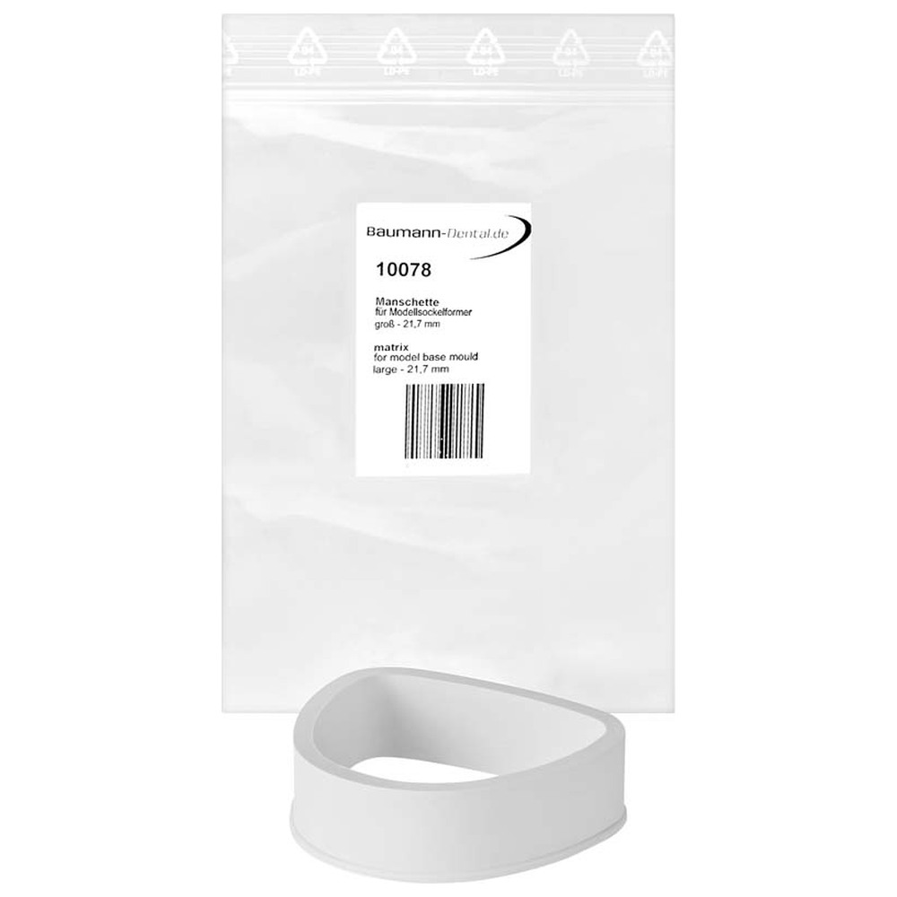 Baumann Dental Gummiringe - Stück Gummiring Größe L, Höhe 21,7 mm