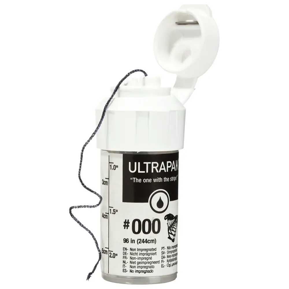 69052_Ultrapak_CleanCut__Flasche_244_cm_Faden_Nr_000 Ultradent Products Ultrapak™ CleanCut - Flasche 244 cm Faden Nr. 000