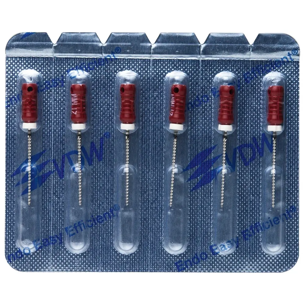 VDW STERILE K-Feilen - Blisterpackung 6 Stück 21 mm ISO 055