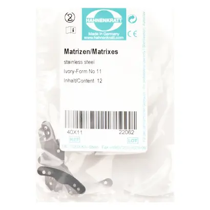 E.Hahnenkratt GmbH Matrizen S0,04mm 40/11 Pa 12