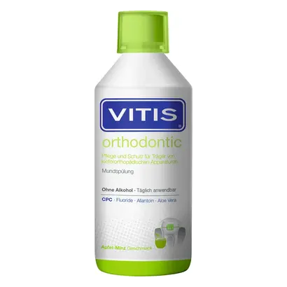 DENTAID VITIS® orthodontic Mundspülung - Flasche 500 ml