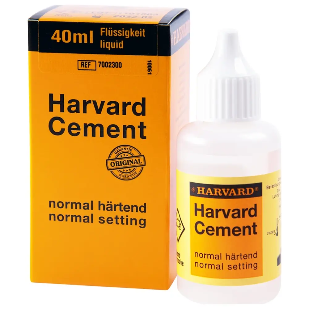 Harvard Dental International Harvard Cement normal härtend Flüssigkeit - Flasche 40 ml Flüssigkeit