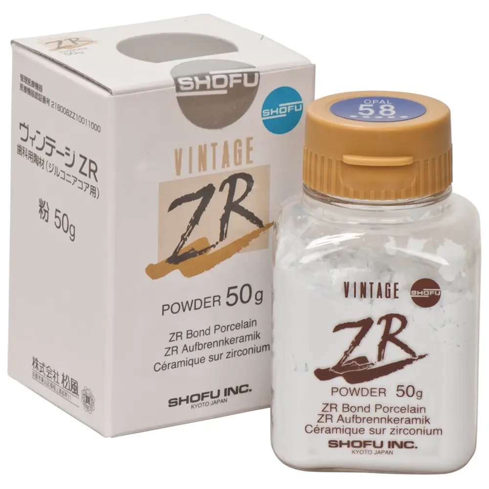 SHOFU VINTAGE ZR - Dose 50 g Pulver opal Nr. 58