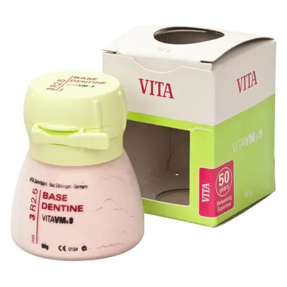 VITA Zahnfabrik H. Rauter GmbH & Co. KG VITA VM 9 base dentin 3R2.5 Dose 50g