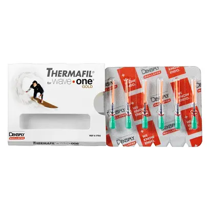 DENTSPLY Tulsa Dental Specialties WAVEONE GOLD Thermafil MEDIUM Pa 6
