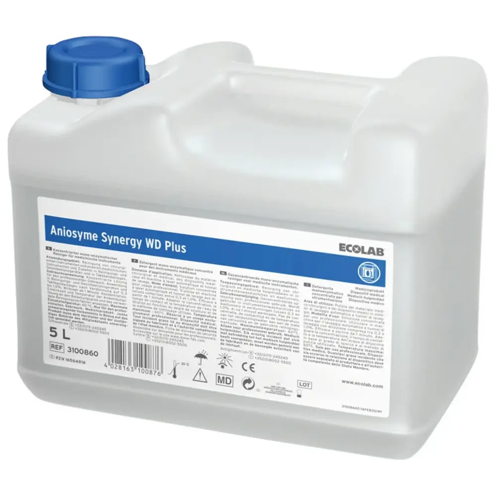 ECOLAB Aniosyme Synergy WD Plus - Karton 2 x 5 Liter Kanister