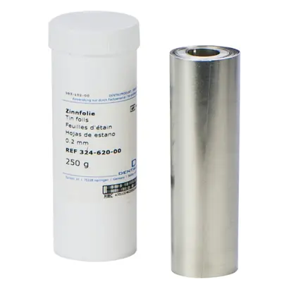Dentaurum GmbH & Co. KG Zinnfolie L171cm S0,20mm Ro 250g
