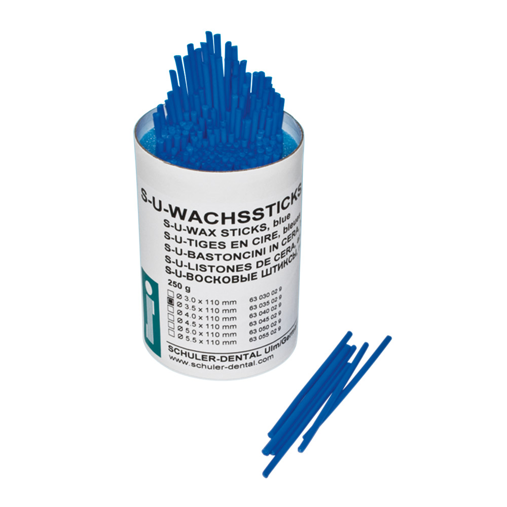 Wachssticks blau 5,5mm S-U 250g