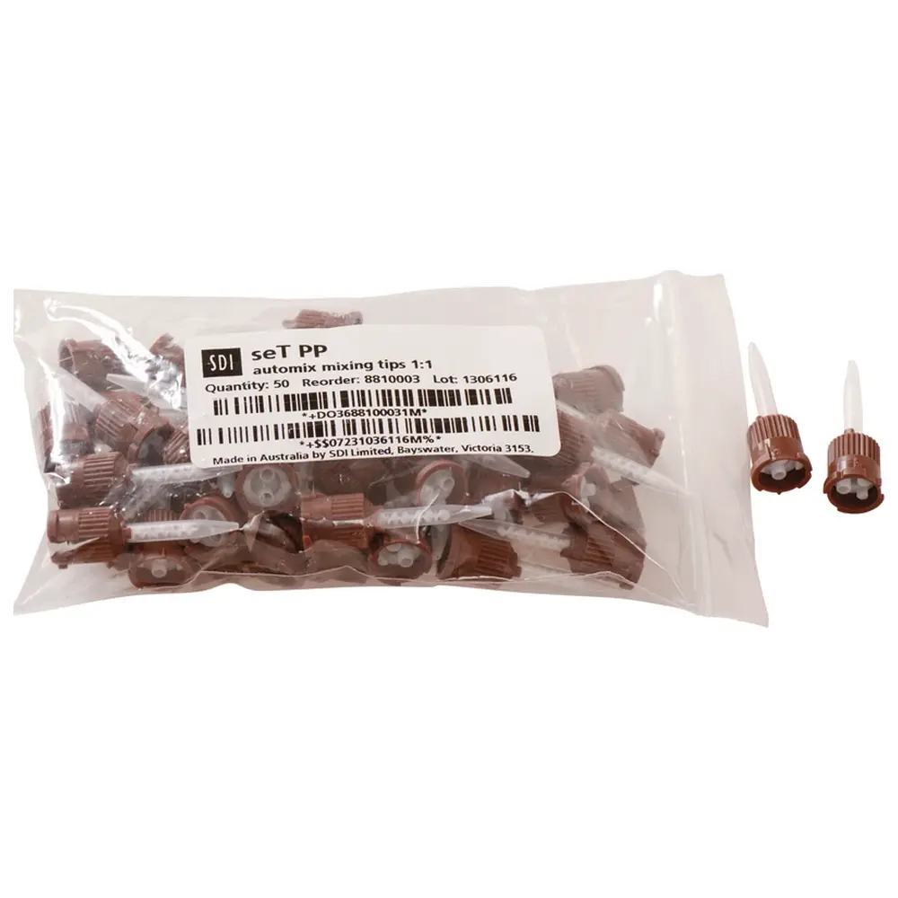 SDI seT PP Mixing Tips - Packung 50 Stück normal